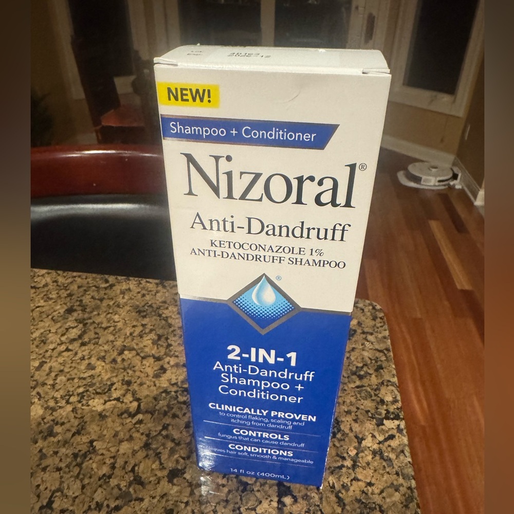 New Nizoral Anti-Dandruff 2-in-1 Shampoo + Conditioner